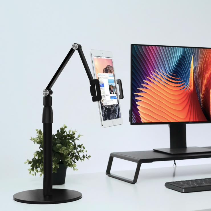 viozon adjustable tablet floor stand